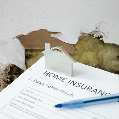 insurance paper for water damage property