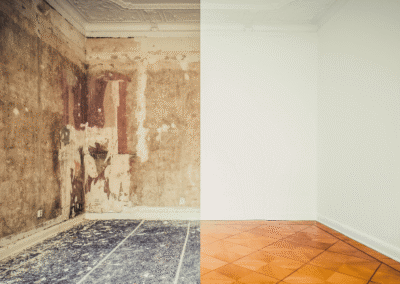 room restored and removed molds