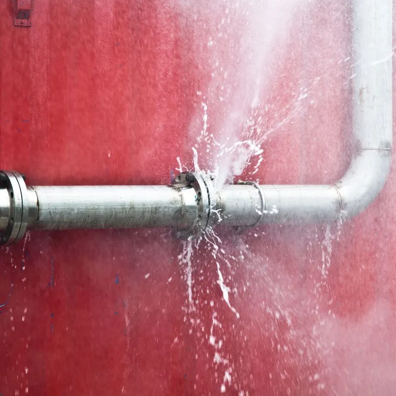 Broken Pipe Water Damage - SS Water Restoration