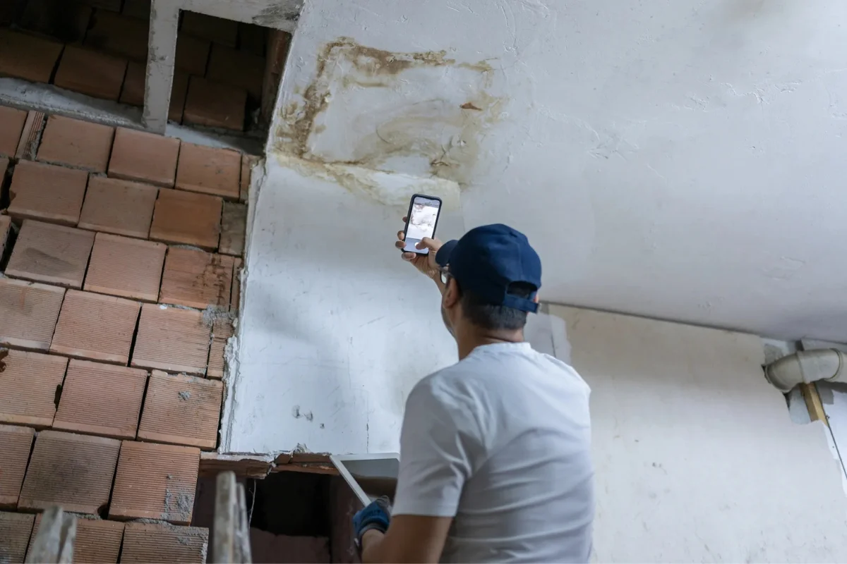 moisture mapping inspection in Melissa TX 