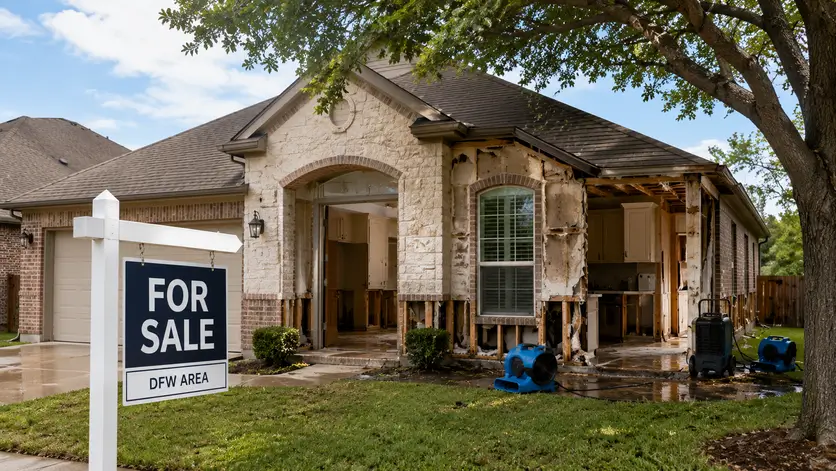 Selling a DFW Home With Past Water Damage: What to Know